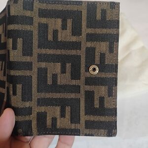 Fendi Mens wallet Zucca Monogram Authentic